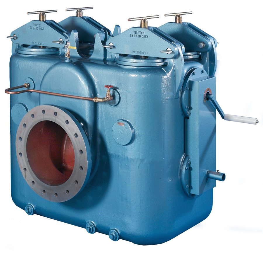 Duplex Large D-Type Basket Strainer
